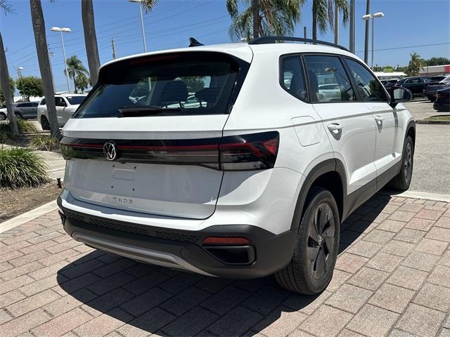 new 2025 Volkswagen Taos car, priced at $27,011