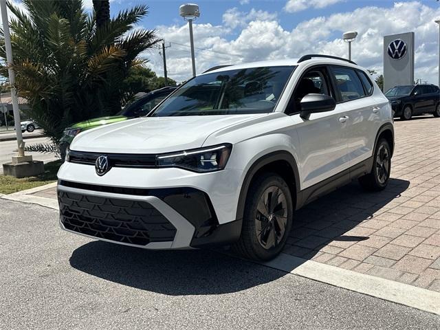 new 2025 Volkswagen Taos car, priced at $27,011