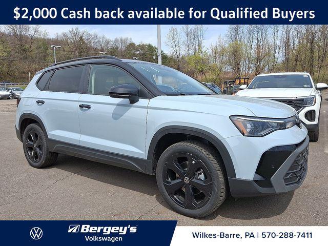 new 2025 Volkswagen Taos car, priced at $32,570