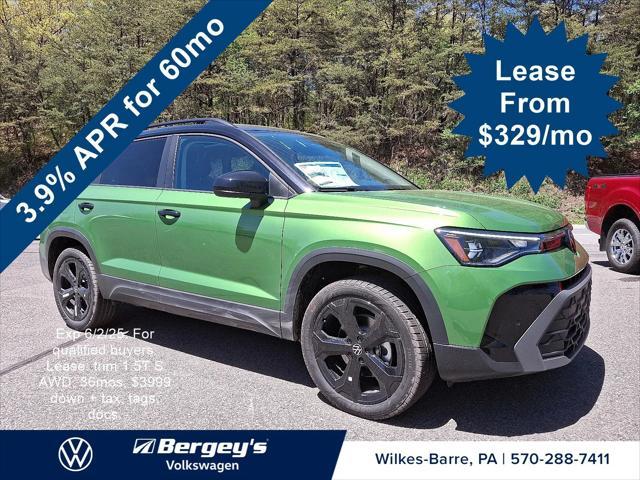 new 2025 Volkswagen Taos car, priced at $32,693