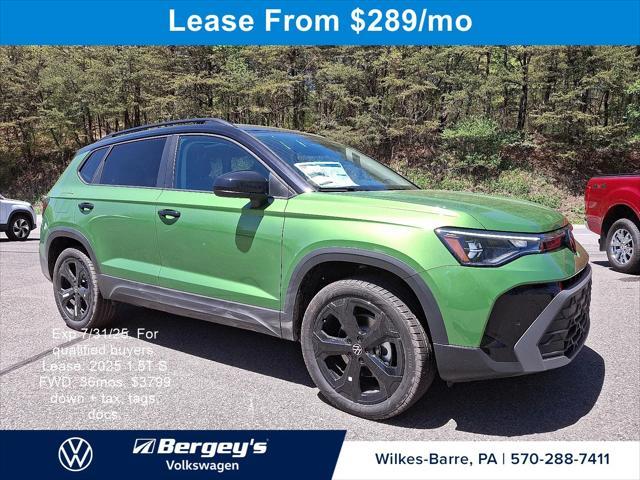 new 2025 Volkswagen Taos car, priced at $33,121