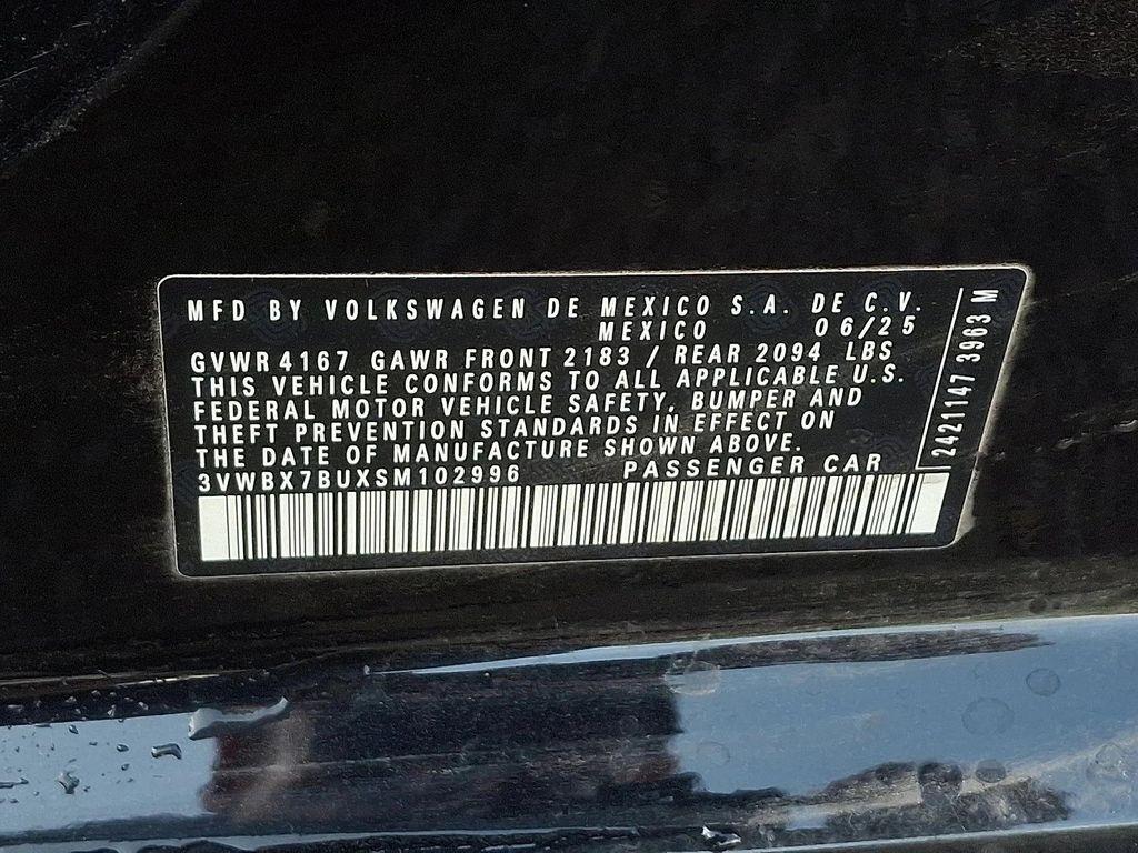 new 2025 Volkswagen Jetta car, priced at $25,214