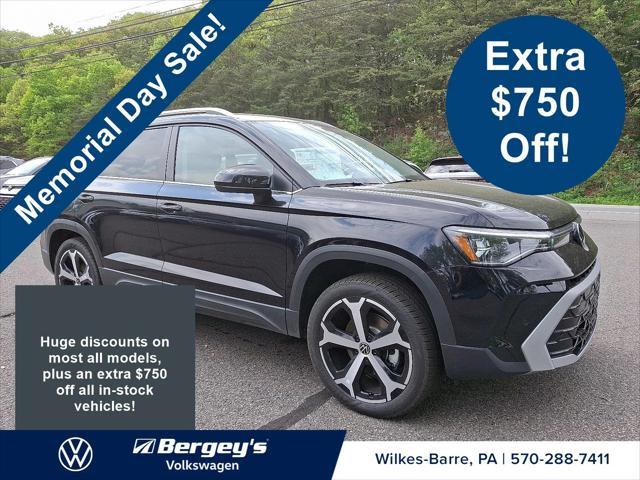new 2025 Volkswagen Taos car, priced at $35,413