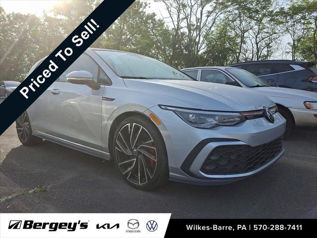 used 2022 Volkswagen Golf GTI car, priced at $25,995