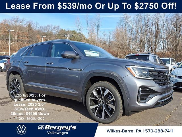new 2025 Volkswagen Atlas Cross Sport car, priced at $53,876
