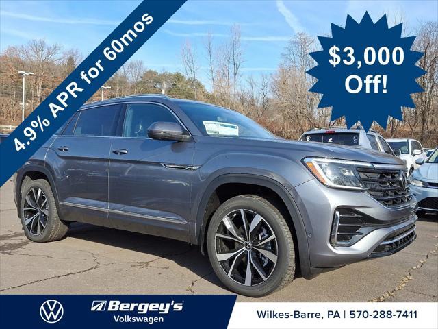 new 2025 Volkswagen Atlas Cross Sport car, priced at $52,126