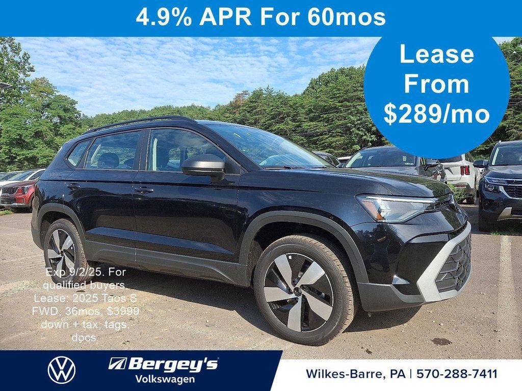 new 2025 Volkswagen Taos car, priced at $28,821
