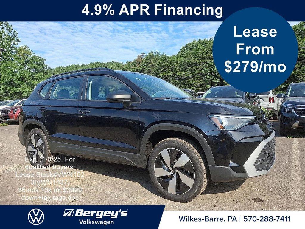 new 2025 Volkswagen Taos car, priced at $27,389
