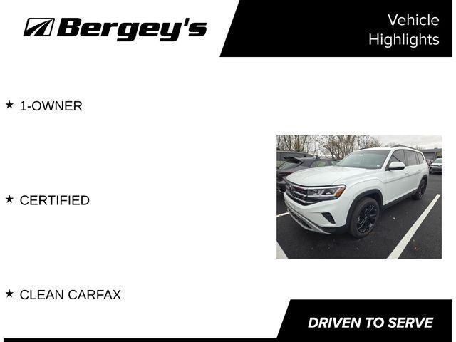 used 2023 Volkswagen Atlas car, priced at $28,495