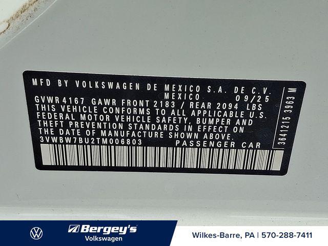 new 2026 Volkswagen Jetta car, priced at $26,576