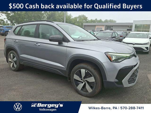 new 2025 Volkswagen Taos car, priced at $27,389