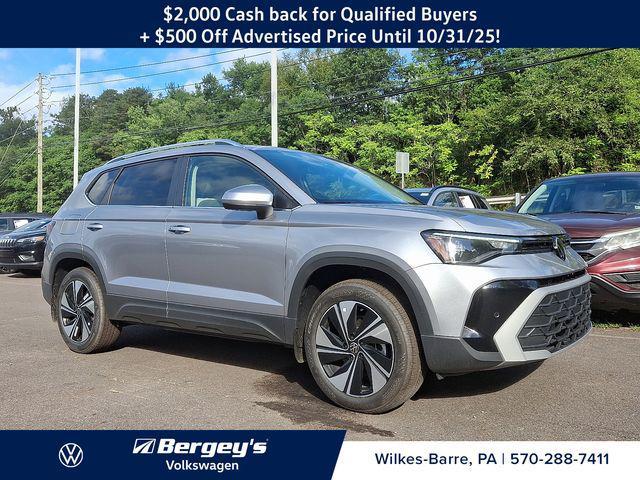 new 2025 Volkswagen Taos car, priced at $28,531