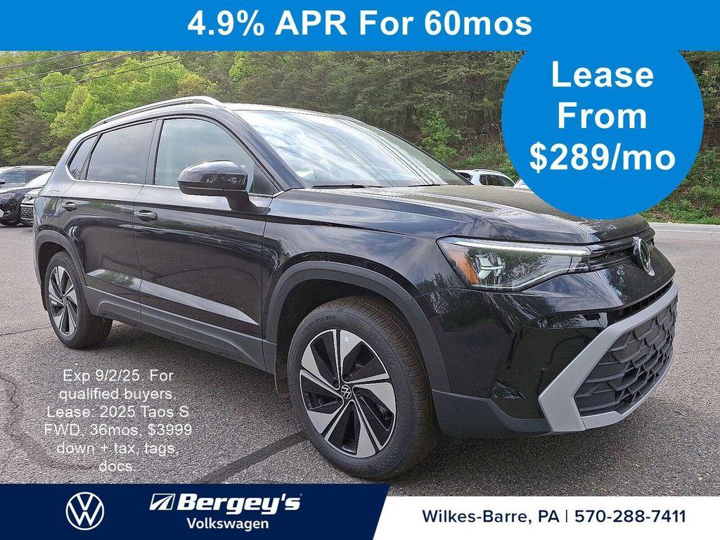 new 2025 Volkswagen Taos car, priced at $31,728