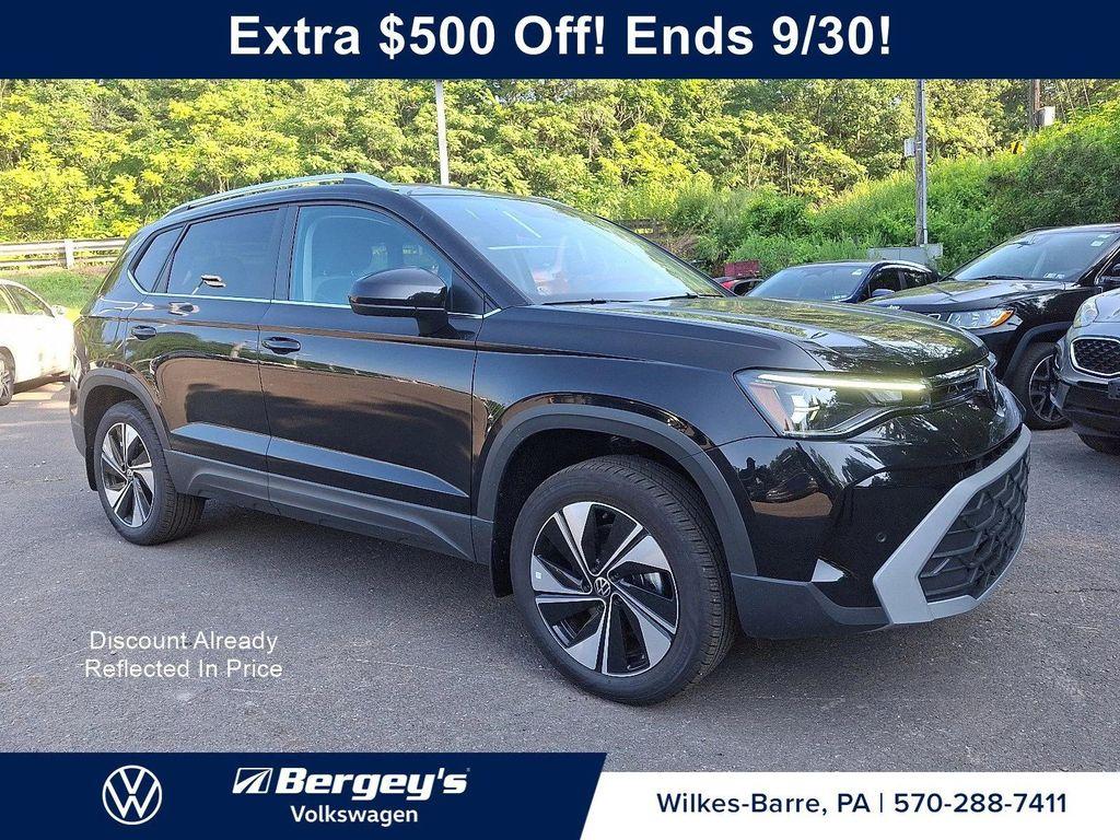 new 2025 Volkswagen Taos car, priced at $29,696