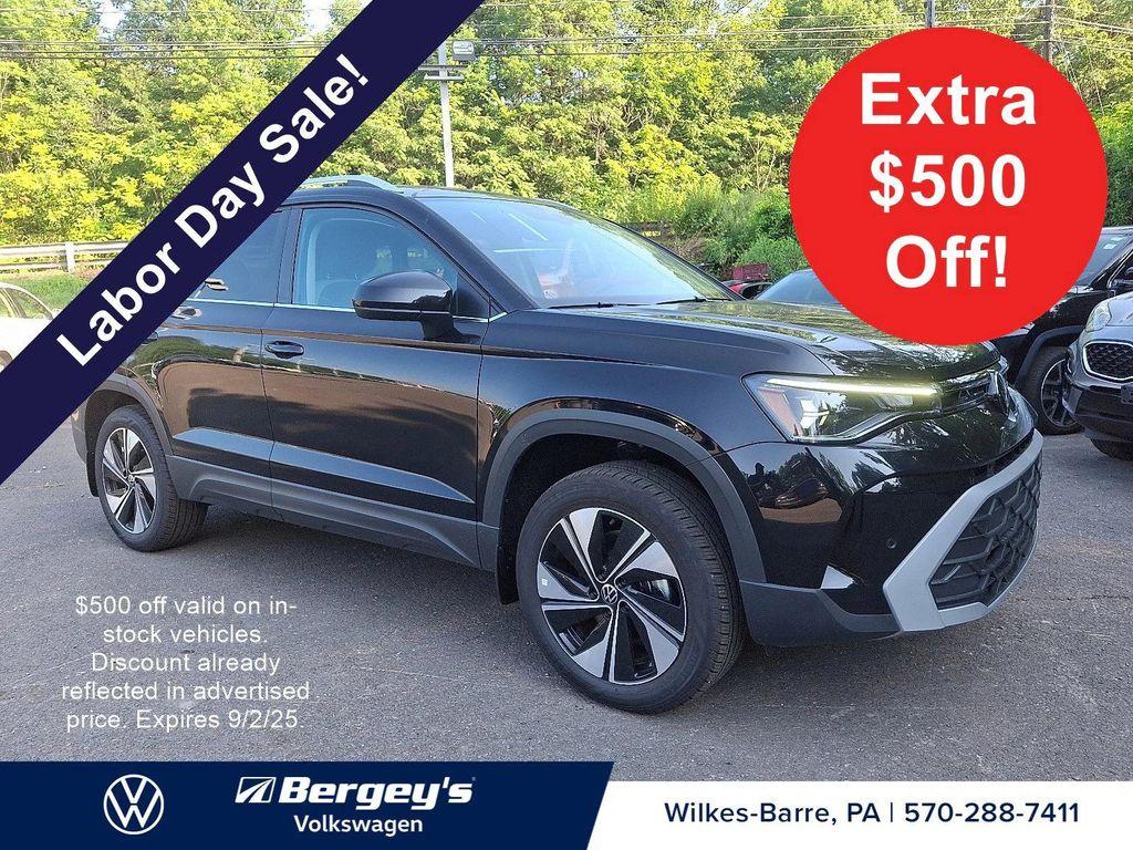 new 2025 Volkswagen Taos car, priced at $30,196