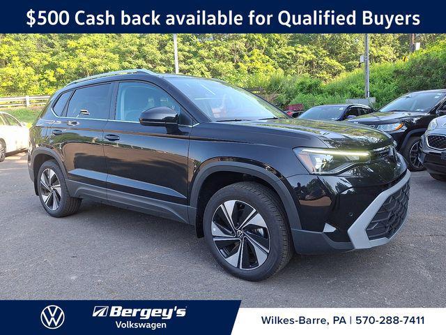 new 2025 Volkswagen Taos car, priced at $30,196