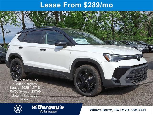 new 2025 Volkswagen Taos car, priced at $32,580