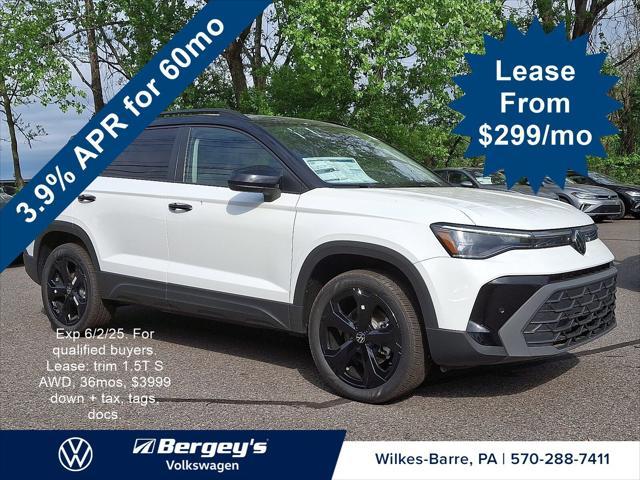 new 2025 Volkswagen Taos car, priced at $31,580