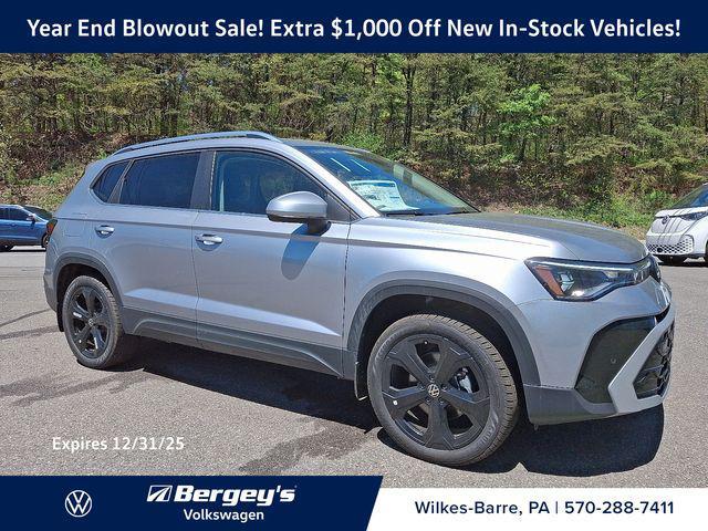 new 2025 Volkswagen Taos car, priced at $32,065