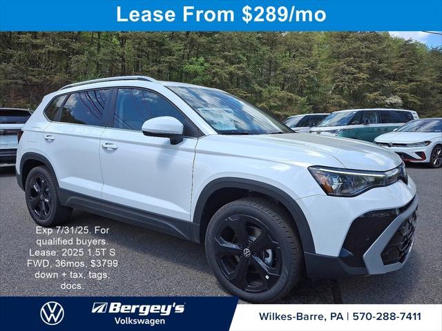 new 2025 Volkswagen Taos car, priced at $37,326