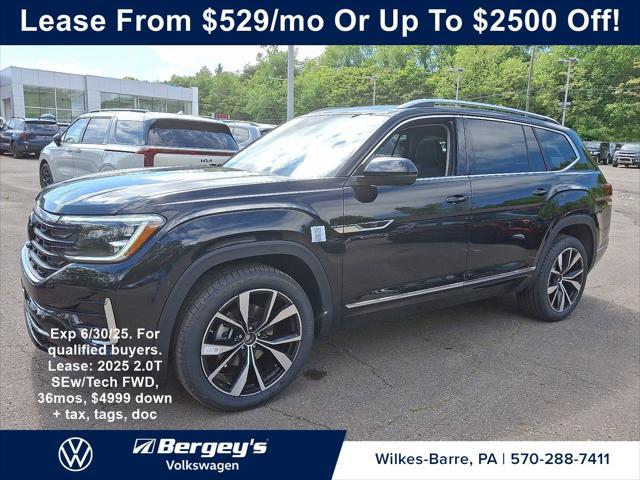 new 2025 Volkswagen Atlas car, priced at $54,100