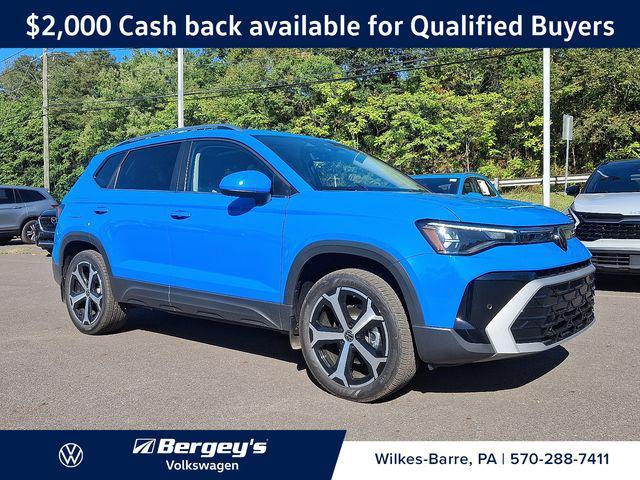 new 2025 Volkswagen Taos car, priced at $35,698