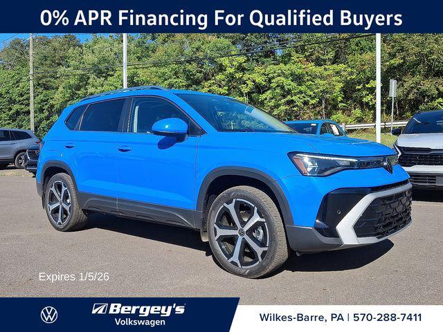 new 2025 Volkswagen Taos car, priced at $33,448