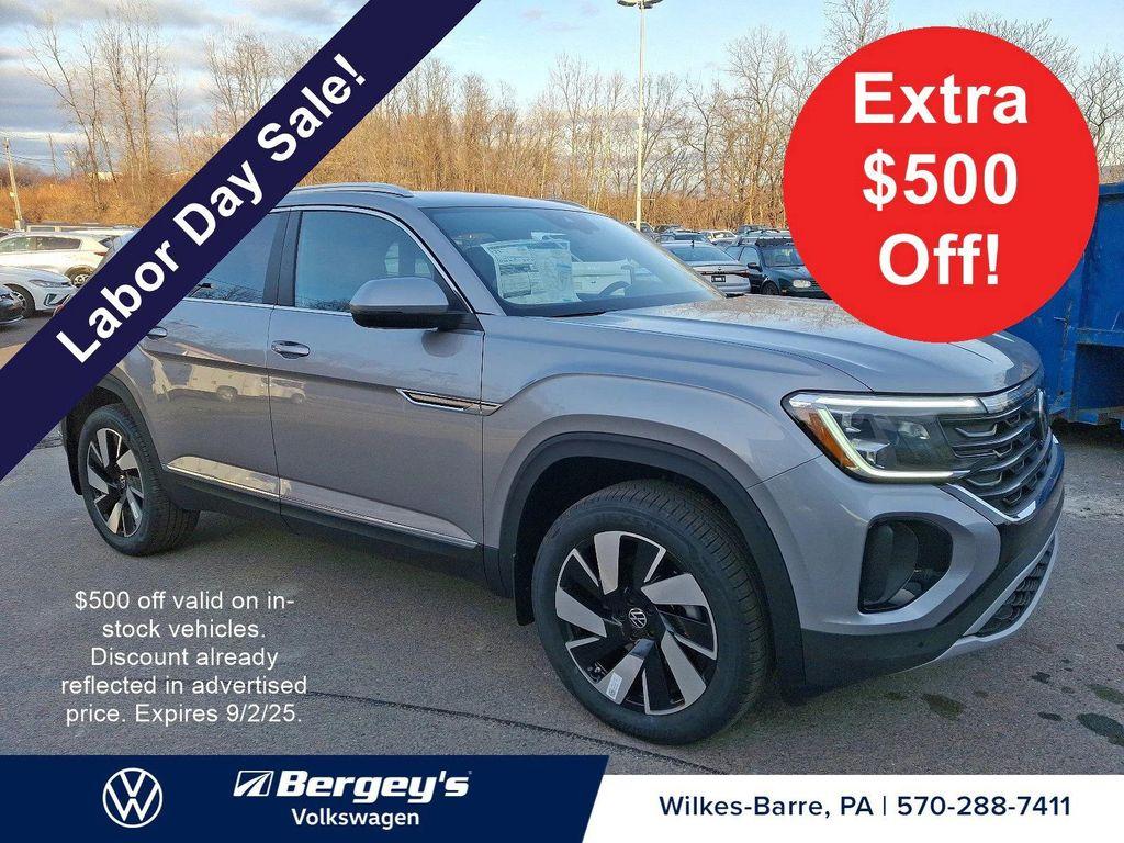 new 2025 Volkswagen Atlas Cross Sport car, priced at $44,842