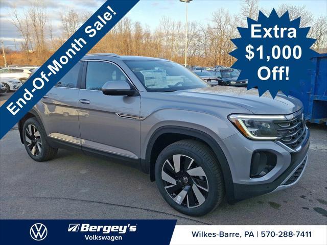 new 2025 Volkswagen Atlas Cross Sport car, priced at $48,623