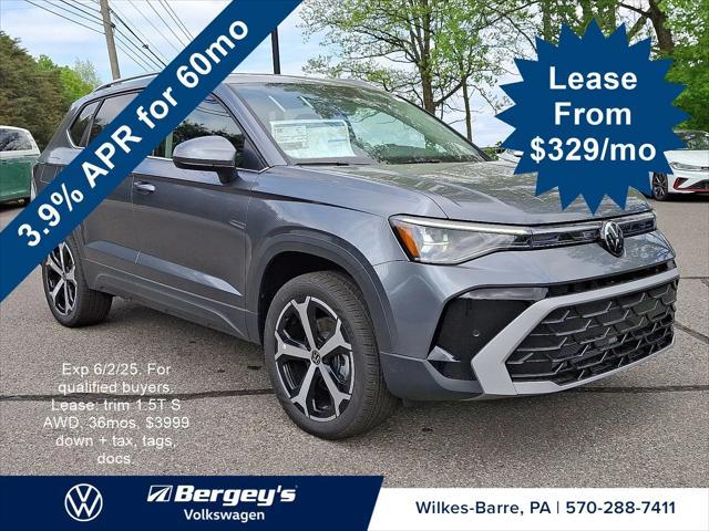 new 2025 Volkswagen Taos car, priced at $35,431
