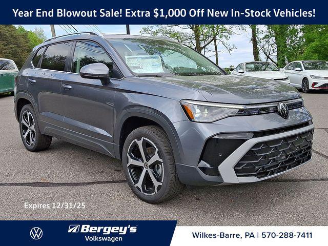 new 2025 Volkswagen Taos car, priced at $31,163