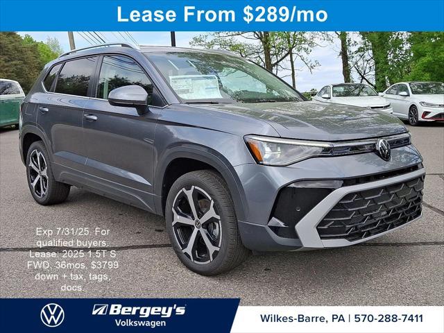 new 2025 Volkswagen Taos car, priced at $35,663