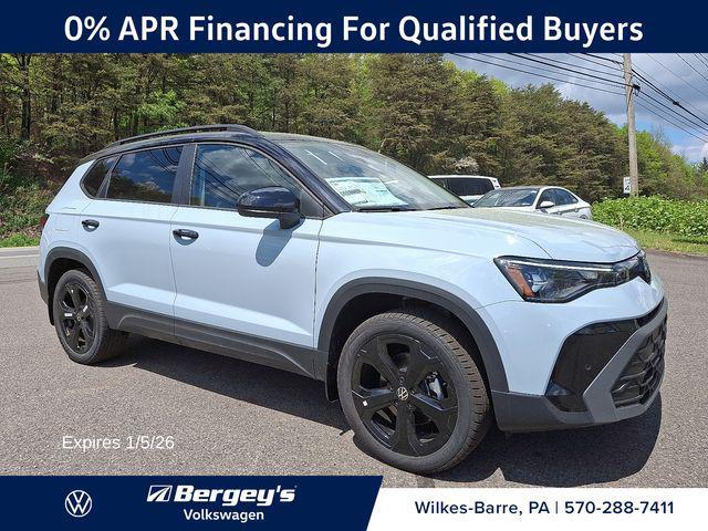 new 2025 Volkswagen Taos car, priced at $30,034