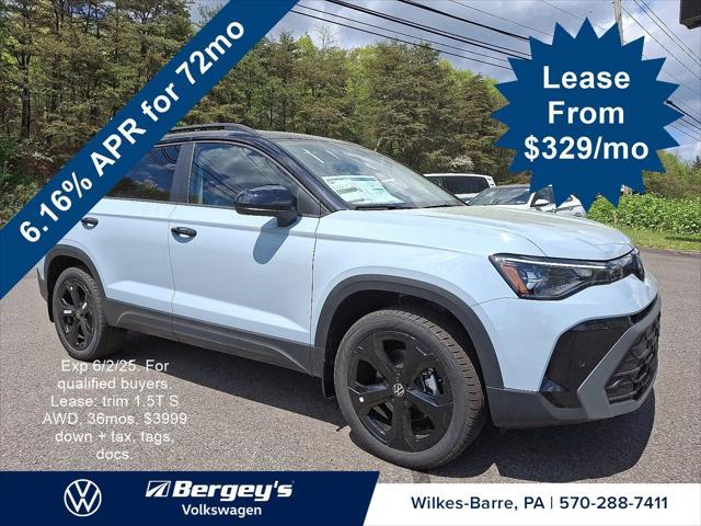 new 2025 Volkswagen Taos car, priced at $32,631
