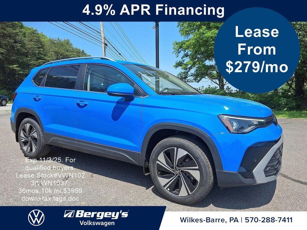 new 2025 Volkswagen Taos car, priced at $31,665