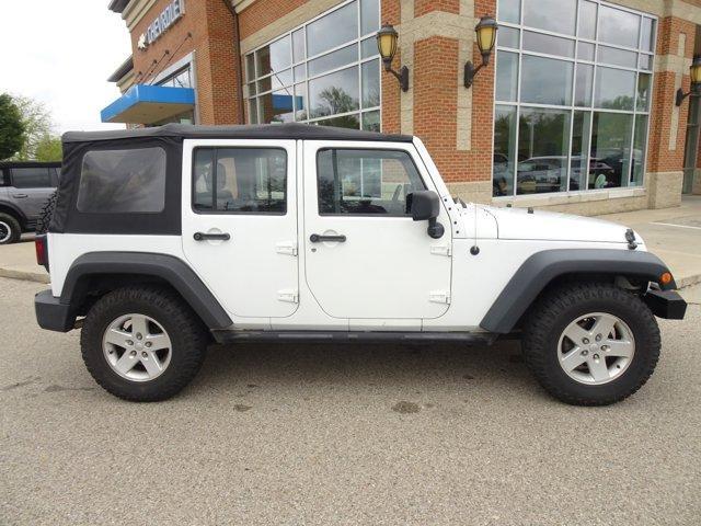 used 2012 Jeep Wrangler Unlimited car, priced at $14,248