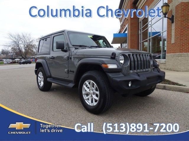 used 2023 Jeep Wrangler car, priced at $30,302