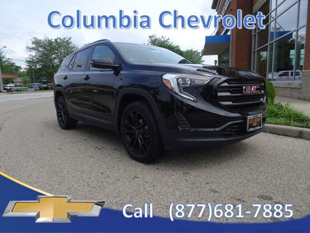 used 2021 GMC Terrain car, priced at $28,600