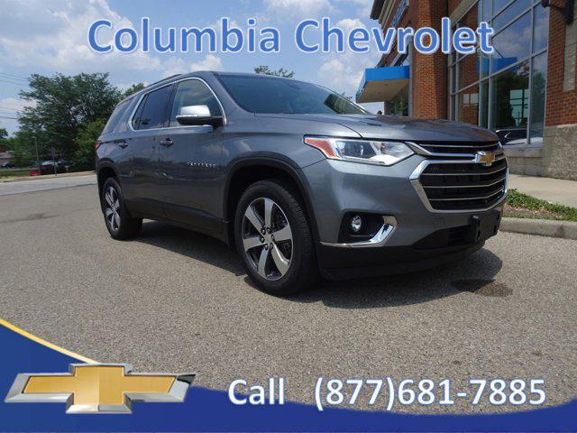 used 2021 Chevrolet Traverse car, priced at $38,976