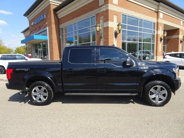 used 2018 Ford F-150 car, priced at $20,989