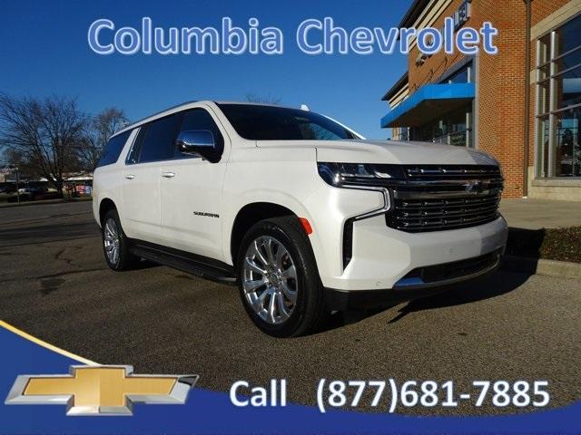 used 2021 Chevrolet Suburban car, priced at $54,543