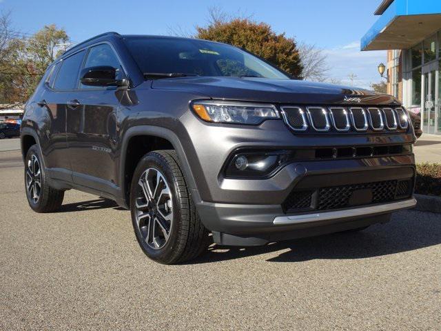 used 2022 Jeep Compass car, priced at $25,487
