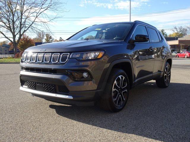 used 2022 Jeep Compass car, priced at $25,487