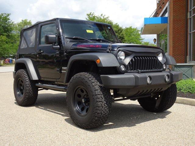 used 2016 Jeep Wrangler car, priced at $16,961