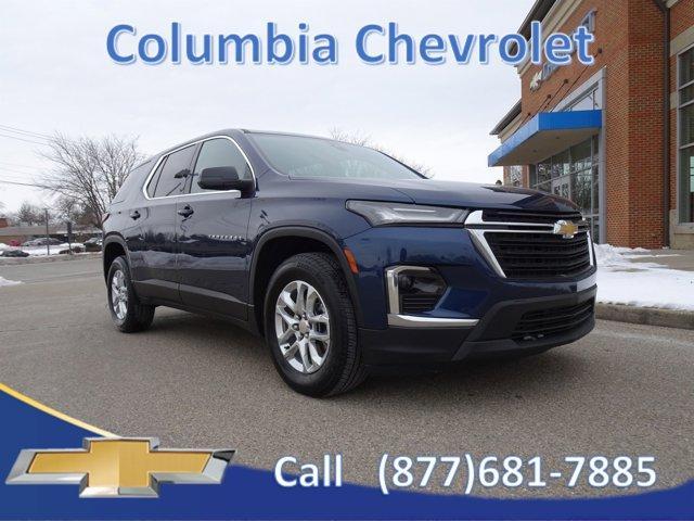 used 2022 Chevrolet Traverse car, priced at $32,970