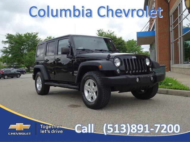 used 2016 Jeep Wrangler Unlimited car, priced at $16,959