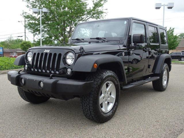 used 2016 Jeep Wrangler Unlimited car, priced at $16,959