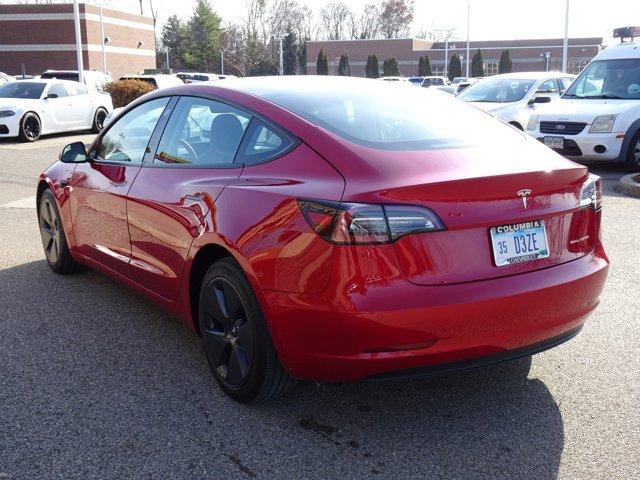 used 2022 Tesla Model 3 car, priced at $29,050