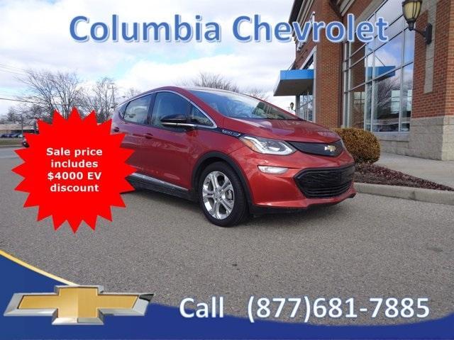 used 2021 Chevrolet Bolt EV car, priced at $17,890