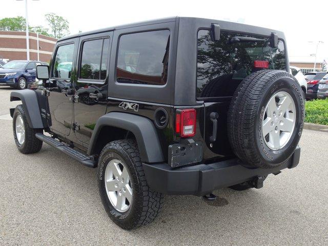 used 2016 Jeep Wrangler Unlimited car, priced at $21,987
